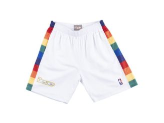 Mitchell & Ness Men's NBA Blown Out Fashion Shorts Nuggets