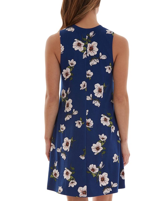 Bcx Juniors Floral Print Cross Back Gown Black Size 3