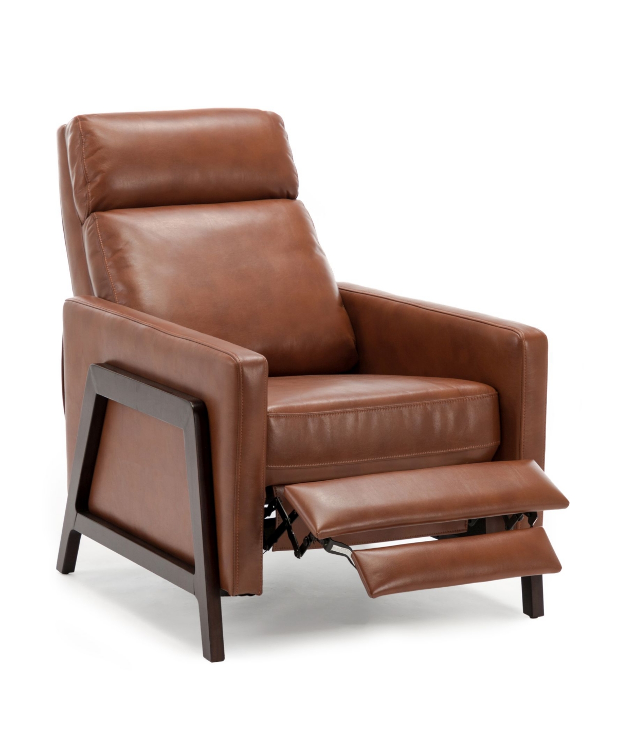 Comfort Pointe Maxton Push Back Recliner In Rust
