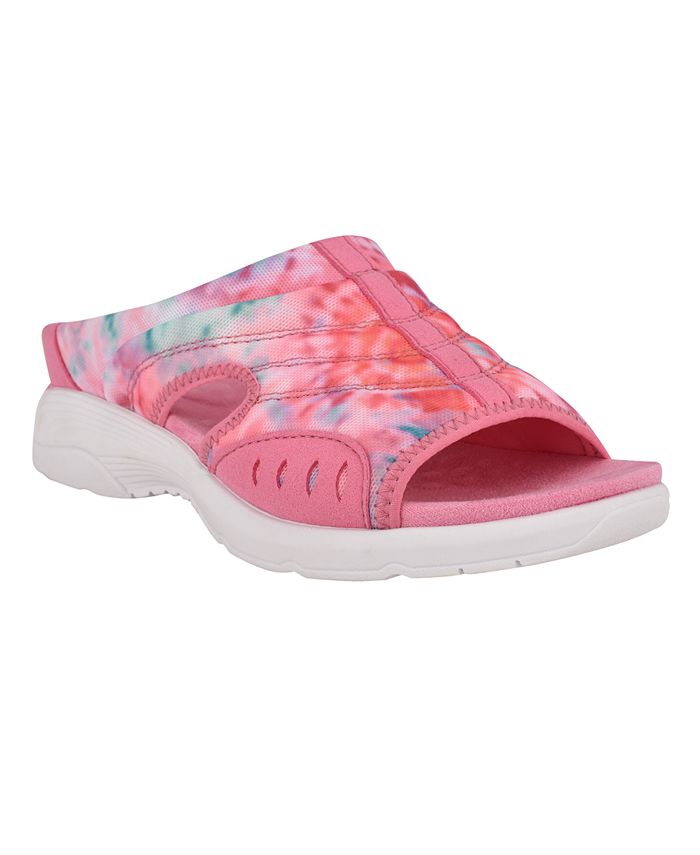 Easy Spirit Women's Traciee Square Toe Casual Flat Sandals Macy's