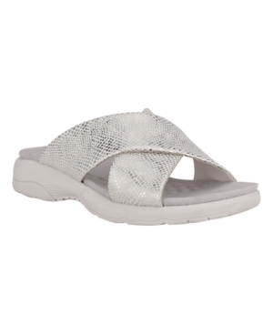 Easy Spirit Women's Taite Double Strap Slide Sandals Women's Shoes