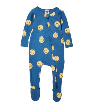 Baby Boy The Snug Long Sleeve Zip Romper