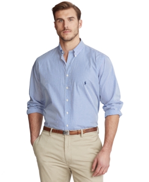 Polo Ralph Lauren Men's Big & Tall Classic-Fit Poplin Shirt