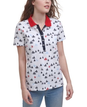 Tommy Hilfiger Sailboats Polo Shirt