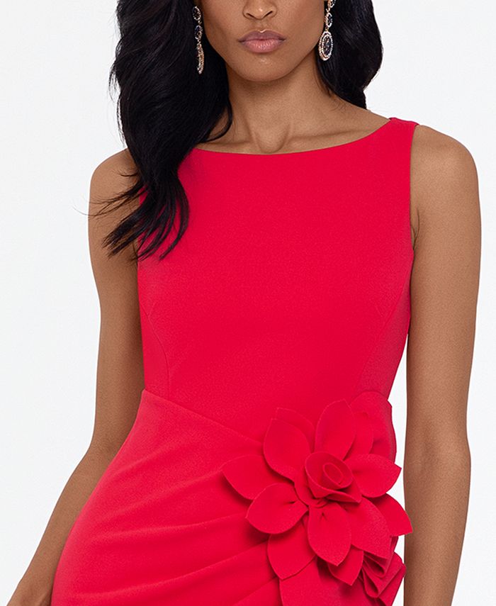 XSCAPE FlowerDetail Sheath Dress & Reviews Dresses Women Macy's