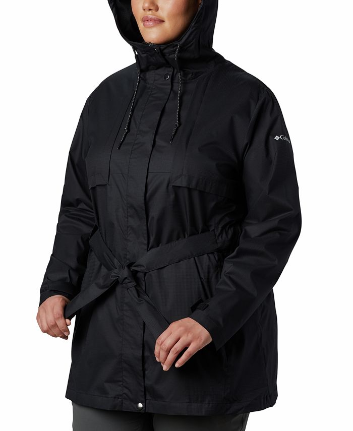 Columbia Plus Size Pardon My Trench Rain Jacket - Macy's