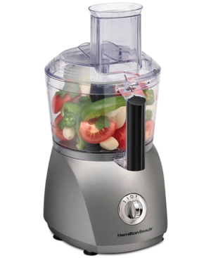 Hamilton Beach 10-cup Food Processor With 6 Functions In Silver