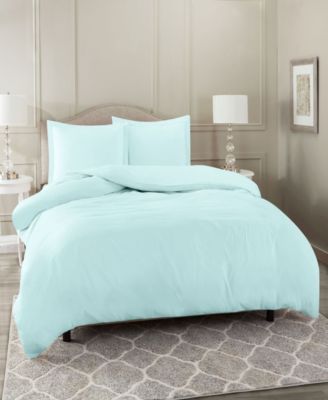 Neslt Super Soft Double Brushed Microfiber 3 Pc. Duvet Cover Set, Full