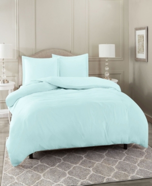 Nestl Bedding Super Soft Double Brushed Microfiber 2 Pc. Duvet Cover Set, Twin Bedding In Aqua