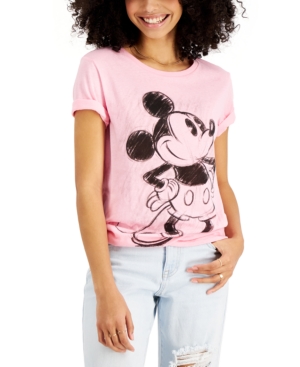 Disney Juniors' Mickey-Print T-Shirt