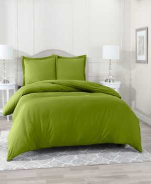 NESTL BEDDING NESLT SUPER SOFT DOUBLE BRUSHED MICROFIBER 2 PC. DUVET COVER SET, TWIN 
