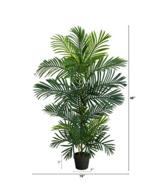 4' Areca Artificial Palm Tree UV Resistant Indoor/Outdoor