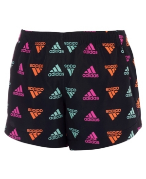 adidas Big Girls Printed Woven Shorts