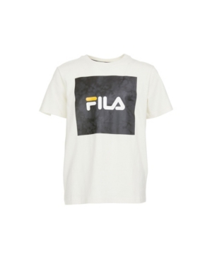Fila Big Boys Jose Marble Box Logo Tee
