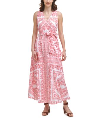 calvin klein cotton maxi dress