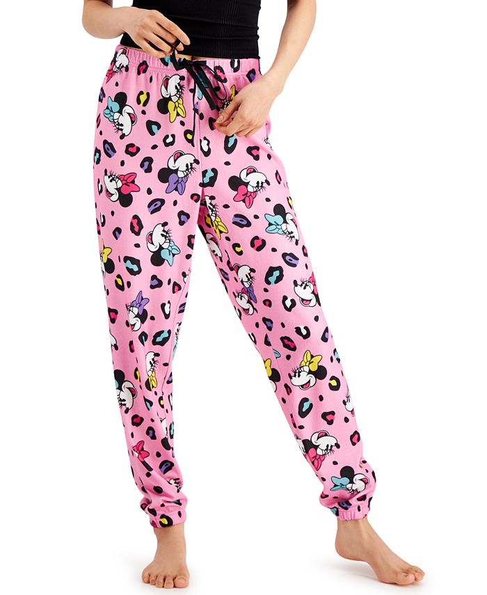 Briefly Stated Minnie Mouse Jogger Pajama Pants - Macy's