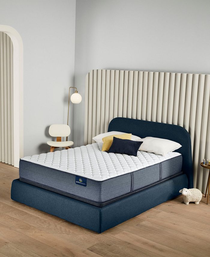 Serta - Perfect Sleeper Cozy Escape 12" Firm Mattress Set- Twin