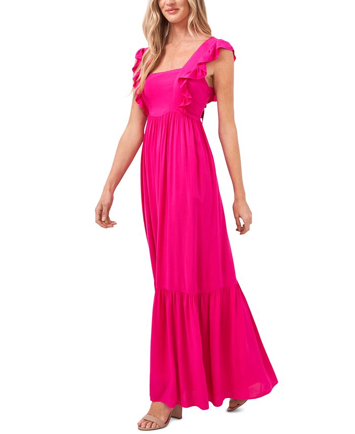 CeCe Ruffled Maxi Dress - Macy's