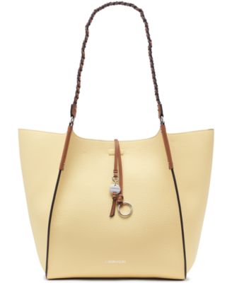 calvin klein yellow purse