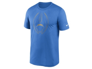 Nike Los Angeles Chargers Men's Icon Legend T-shirt In Lightblue