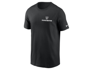 Nike Men's Las Vegas Raiders Local Phrase T-shirt In Black