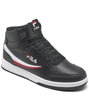 Fila Men's Bbn 92 Casual Sneakers From Finish Line In Black, White ...