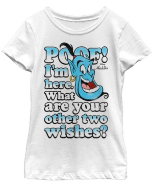 Big Girls Disney Princesses Other Two Wishes Short Sleeve T-shirt