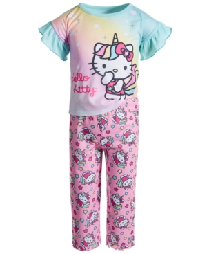 Hello Kitty Toddler Girls Jersey Pajama Set
