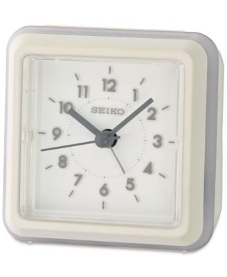 Seiko - Ena White Alarm Clock