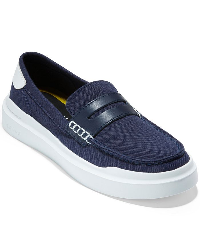 Cole Haan Women's Grandpro Rally Canvas Penny Loafers & Reviews - Slippers - Shoes - Macy's