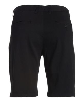 Men's 5-Pocket Flat-Front Slim-Fit Stretch Chino Shorts