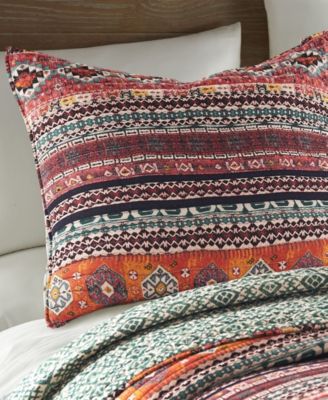 Vista Textured Reversible 3-Pc. Quilt Set, King