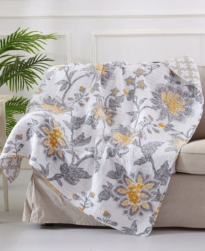 Levtex Reverie Quilted Throw In Gray