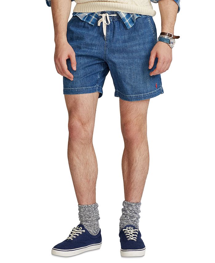 Polo Ralph Lauren Men's 6.5Inch Polo Prepster Denim Shorts & Reviews