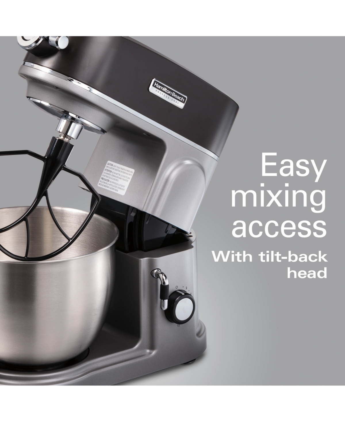 Hamilton Beach Professional All-Metal Stand Mixer