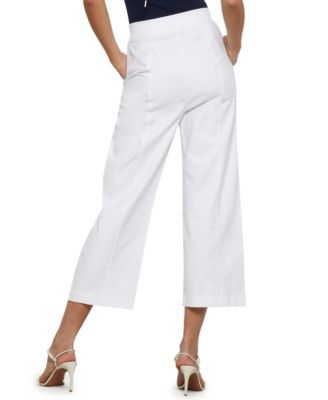 Jean Femme BCBGMAXAZRIA - Coupe Large Et Courte (cropped) - Taille 32 - Rinse Wash - Neuf Avec étiquettes