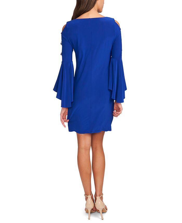 MSK Embellished-Sleeve Sheath Dress & Reviews - Dresses - Women - Macy's