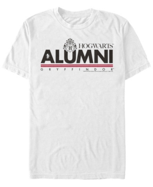 Fifth Sun Men's Alumni Gryffindor Short Sleeve Crew T-shirt In White