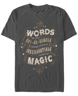 Fifth Sun Men's Humble Words Short Sleeve Crew T-shirt In Charcoal
