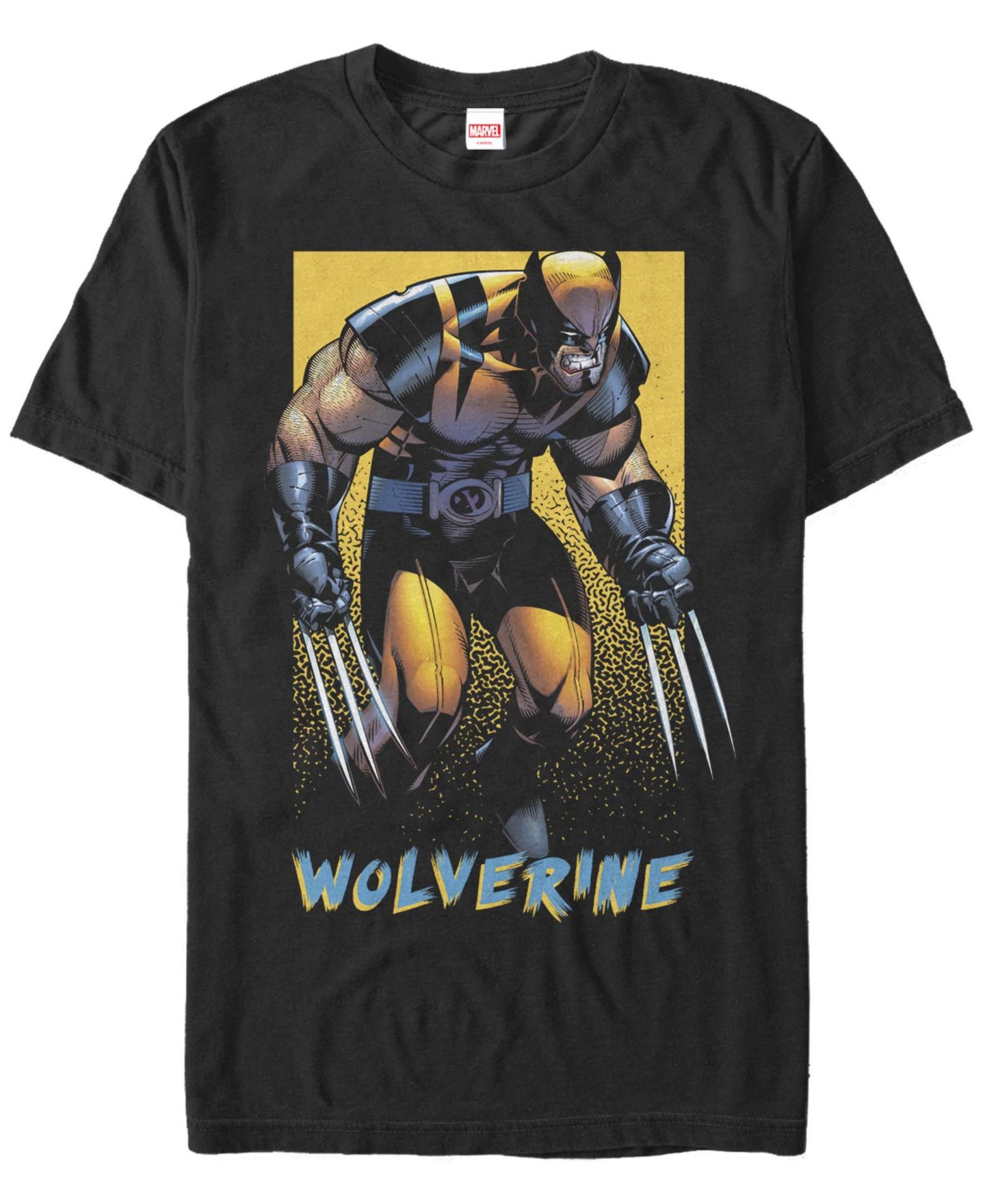 Мужская футболка Fifth Sun Wolverine Pop Short Sleeve Crew, цвет: Чёрный — фото 1