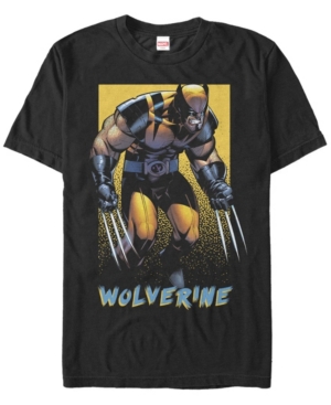 Fifth Sun Men's Wolverine Pop Short Sleeve Crew T-shirt In Black