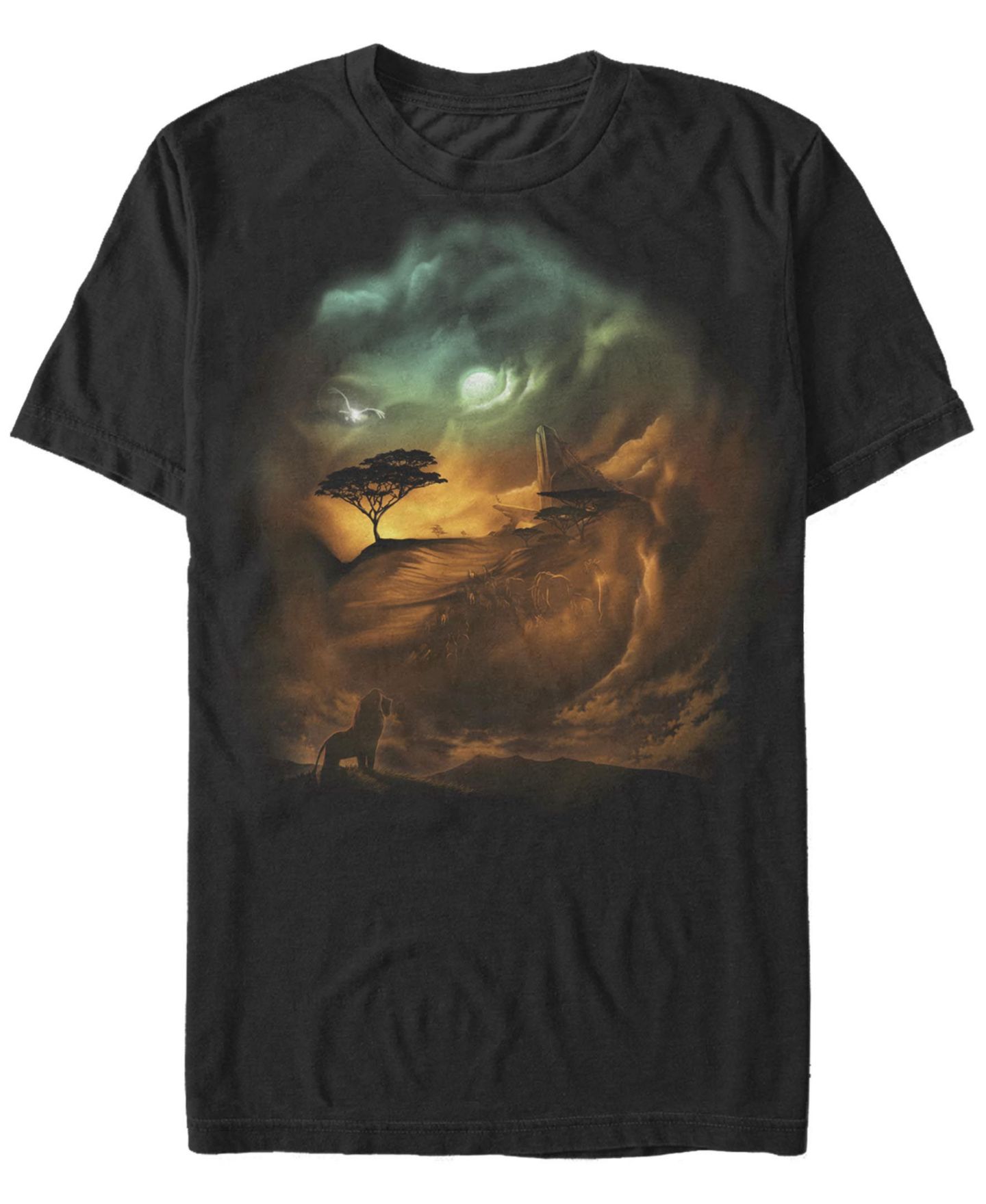 Мужская футболка Fifth Sun Birth of A King Short Sleeve Crew, цвет: Чёрный — фото 1