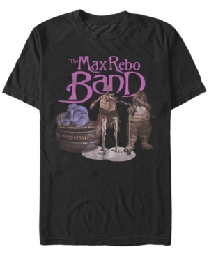Fifth Sun Men's Maxrebo Band Short Sleeve Crew T-shirt In Black