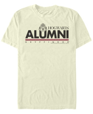 Fifth Sun Men's Alumni Gryffindor Short Sleeve Crew T-shirt In Natural