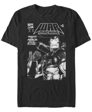 Fifth Sun Men's War Machine Short Sleeve Crew T-shirt In Black