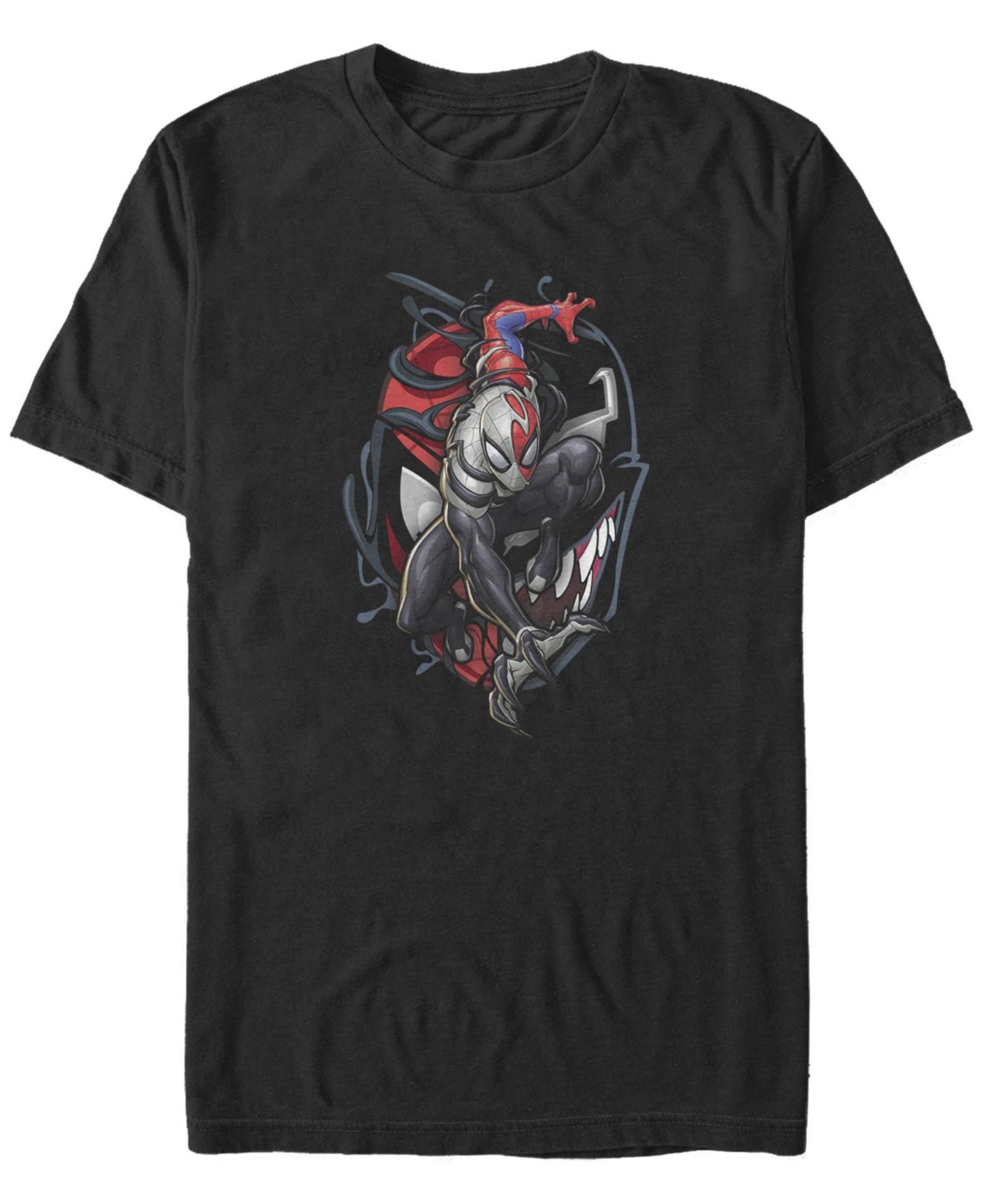 Мужская футболка Fifth Sun Spiderman Reg Short Sleeve Crew, цвет: Чёрный — фото 1