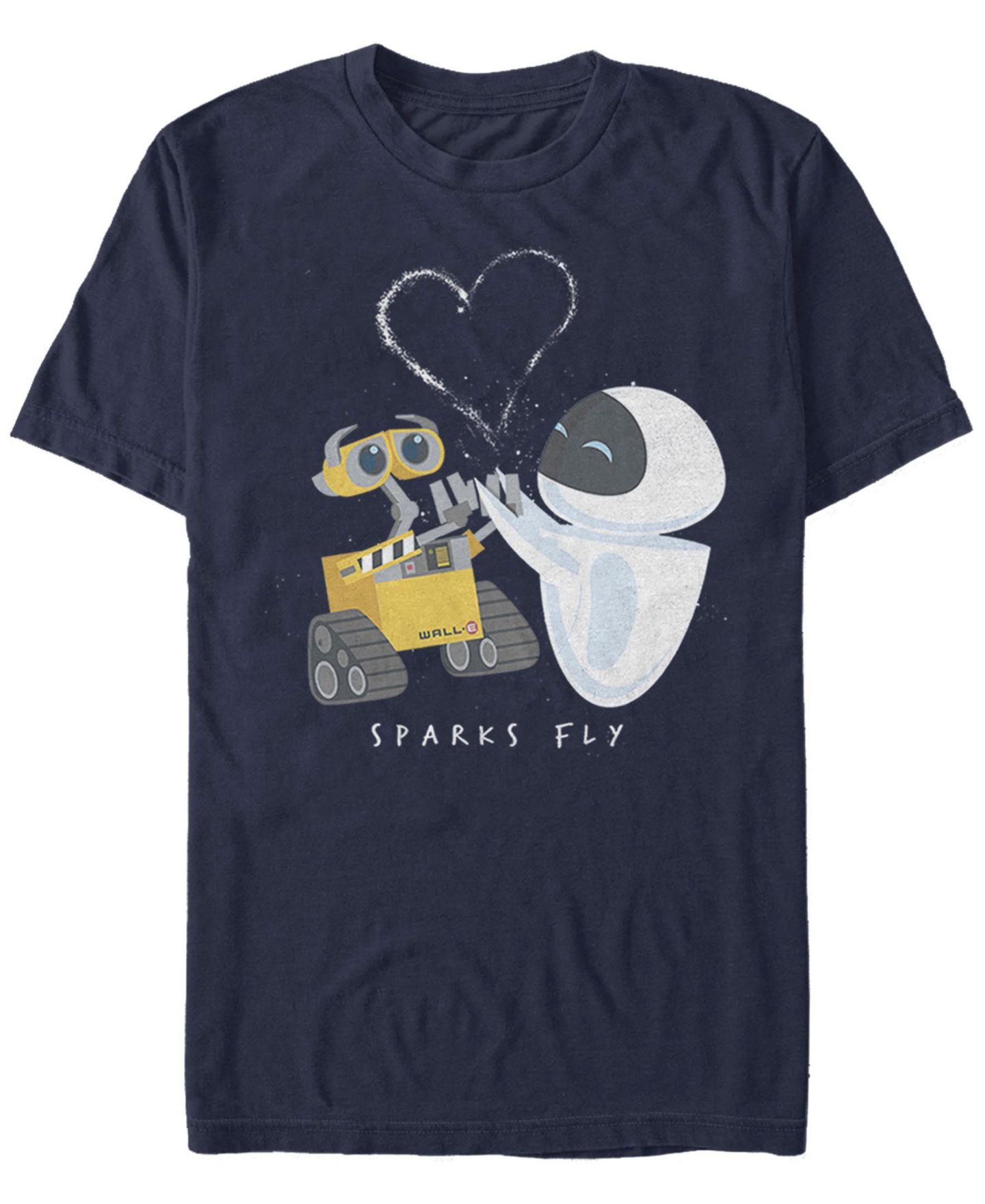 Мужская футболка Fifth Sun Sparks Fly Short Sleeve Crew, цвет: Тёмно-синий — фото 1