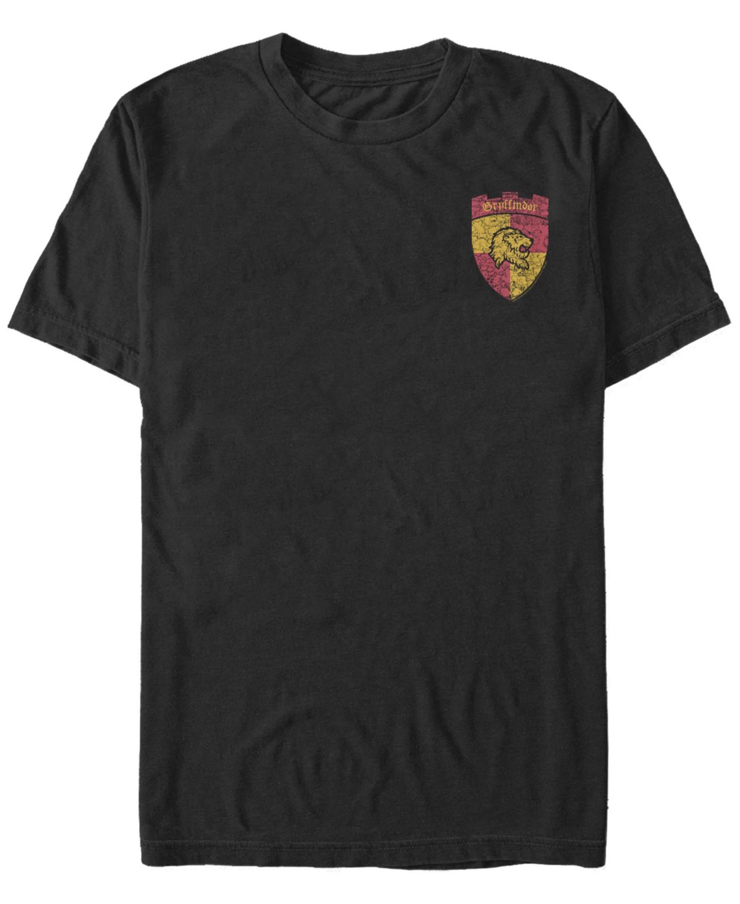 Мужская футболка Fifth Sun Gryffindor Shield Short Sleeve Crew, цвет: Чёрный — фото 1