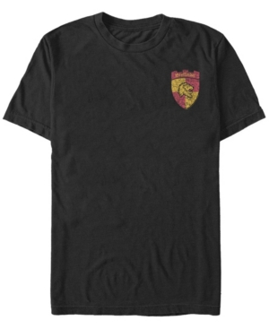 Fifth Sun Men's Gryffindor Shield Short Sleeve Crew T-shirt In Black