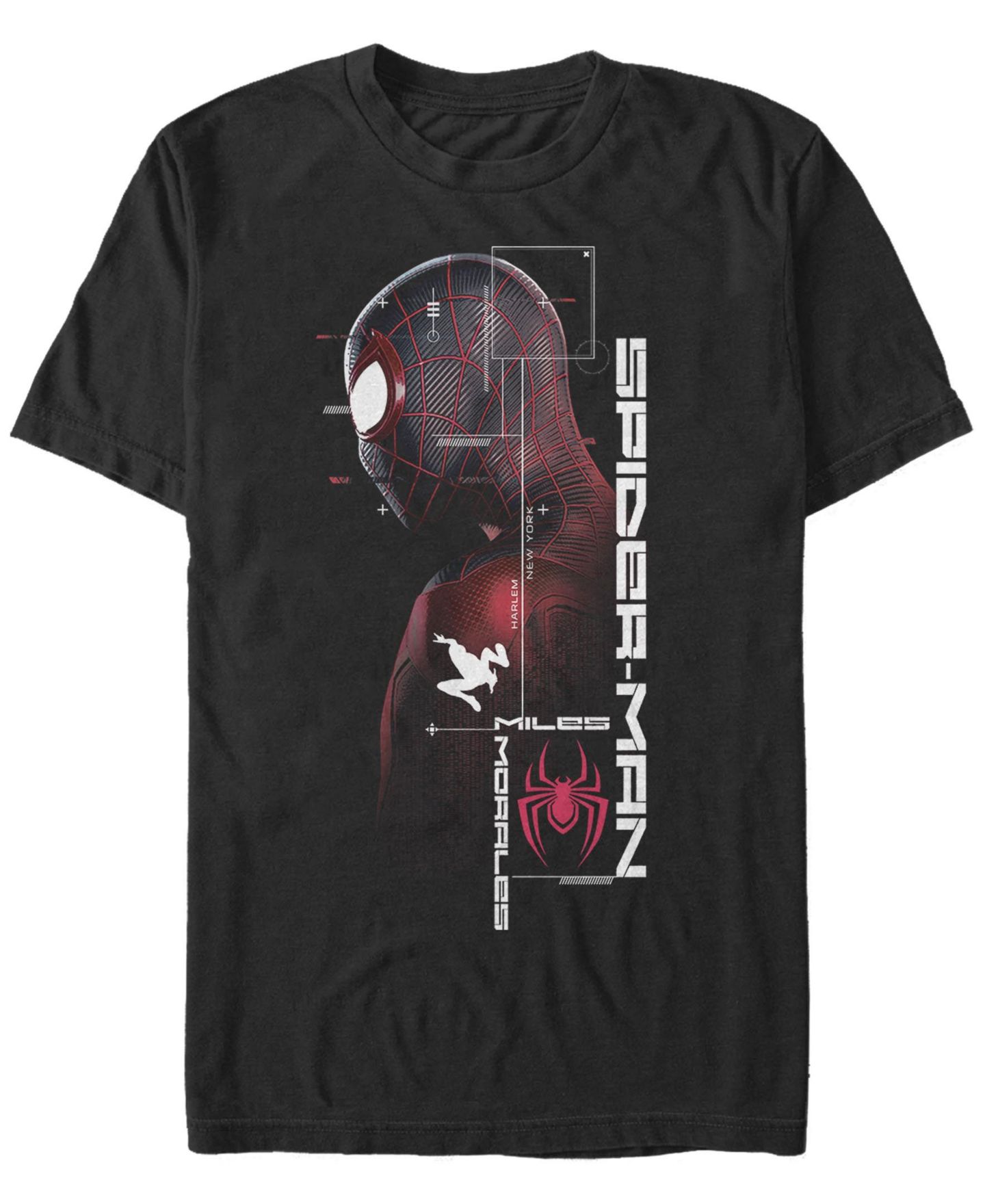 Мужская футболка Fifth Sun Spidey Specs Short Sleeve Crew, цвет: Чёрный — фото 1